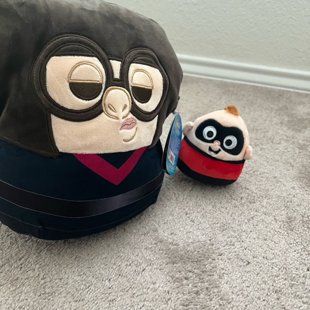 New Disney Edna and Jack Jack Squishmallows - Picture 3 of 6